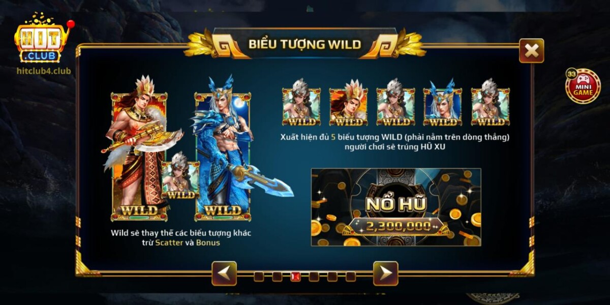 Các biểu tượng và tính năng xuất hiện trong trò chơi